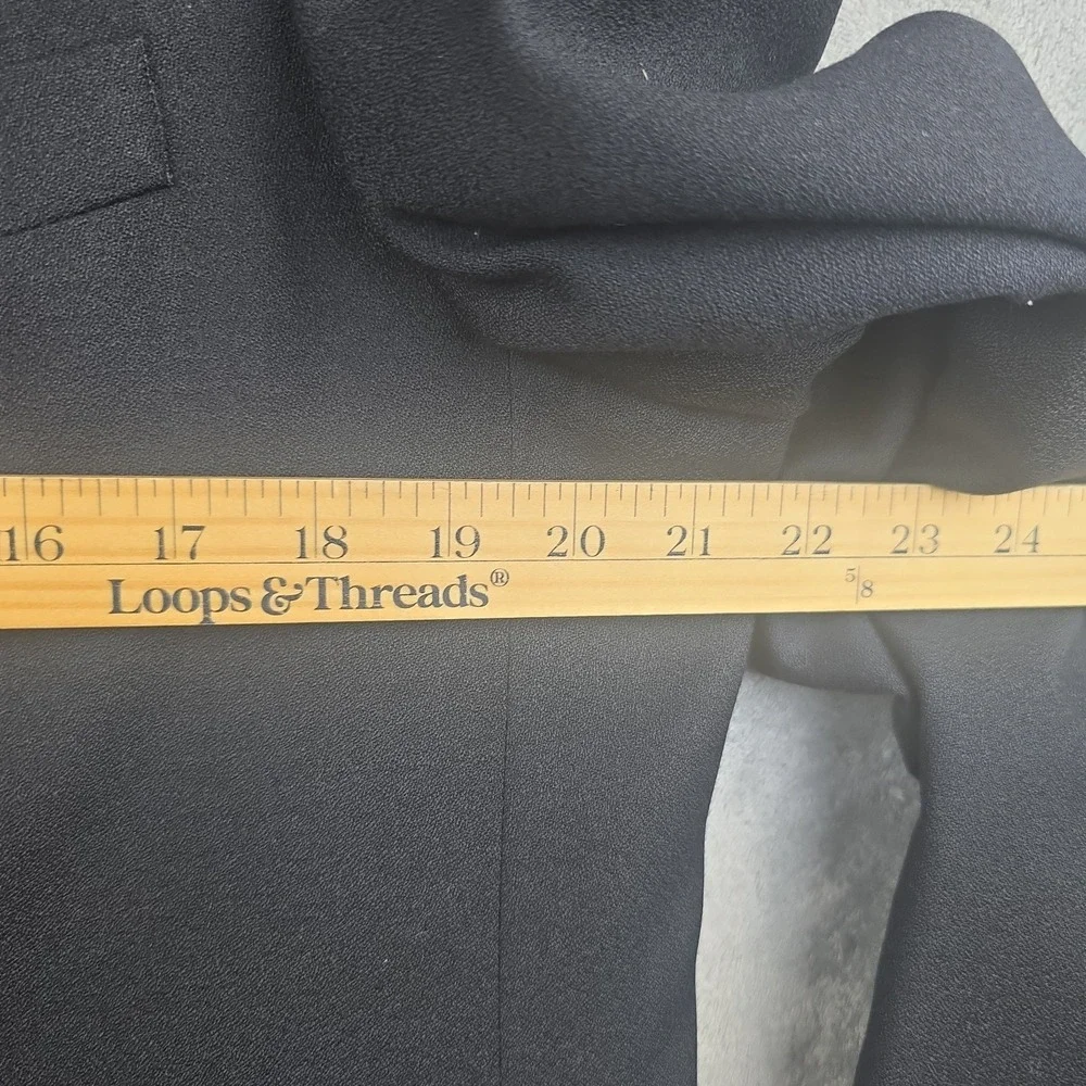 Chaps Ralph Lauren Suit Mens 42T 34x30 Black Wool Canada Vintage 90's